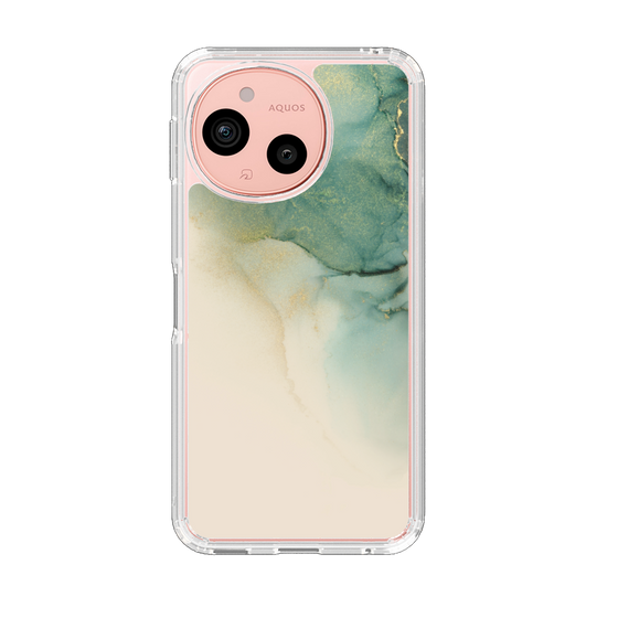 Slim Protection Case［ Marble Green ］