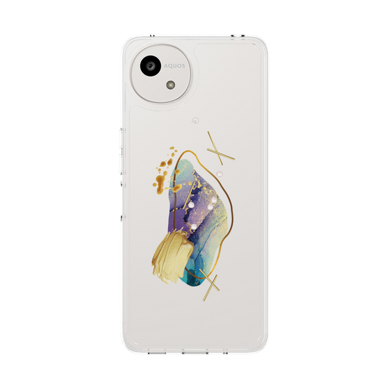 Slim Protection Case［ Nuance Painting Blue ］