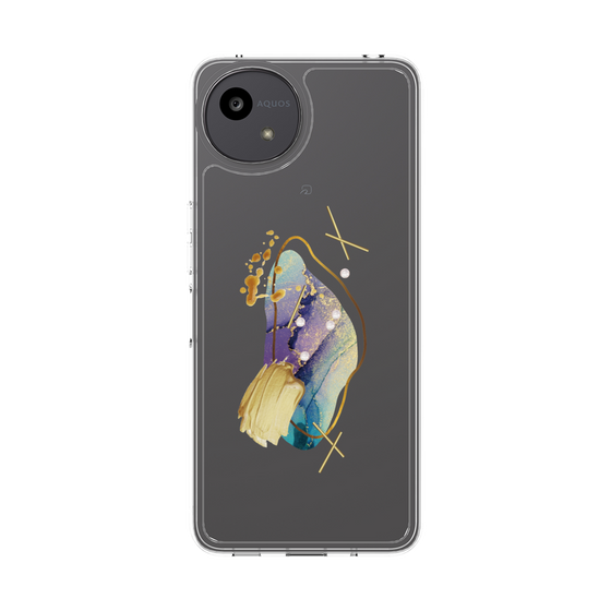 Slim Protection Case［ Nuance Painting Blue ］