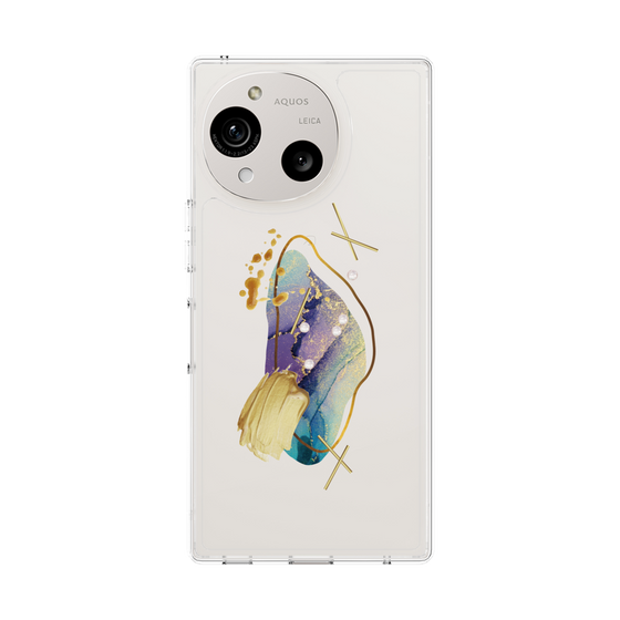 Slim Protection Case［ Nuance Painting Blue ］