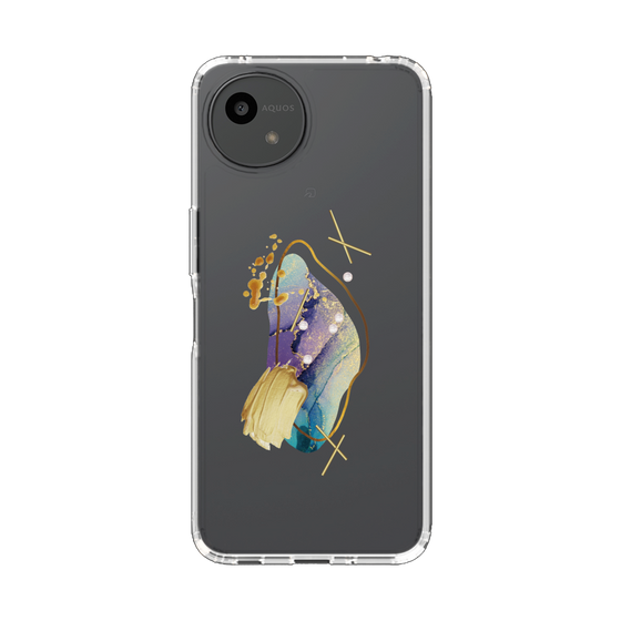 Slim Protection Case［ Nuance Painting Blue ］