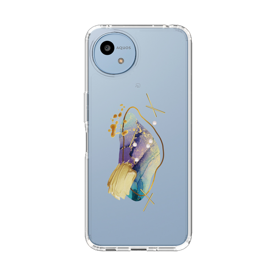 Slim Protection Case［ Nuance Painting Blue ］