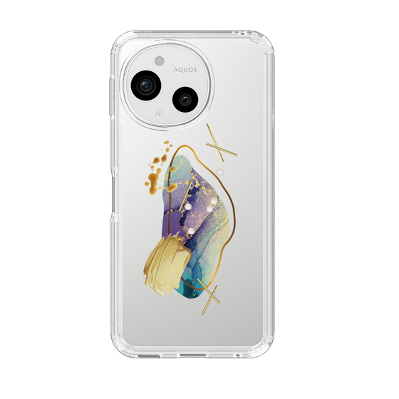 Slim Protection Case［ Nuance Painting Blue ］