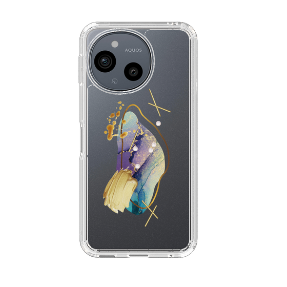 Slim Protection Case［ Nuance Painting Blue ］