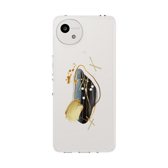 Slim Protection Case［ Nuance Painting Black ］