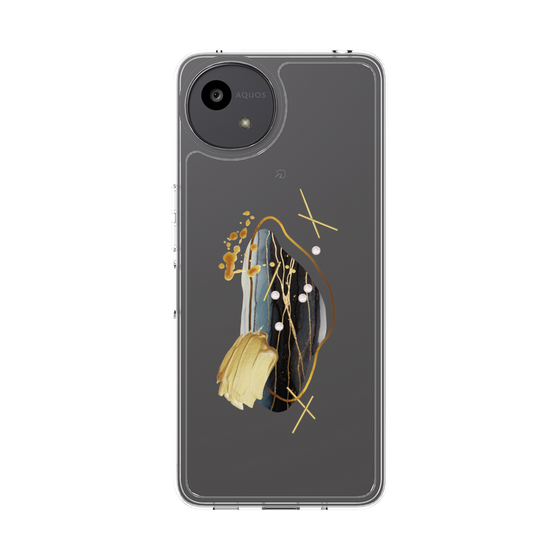 Slim Protection Case［ Nuance Painting Black ］