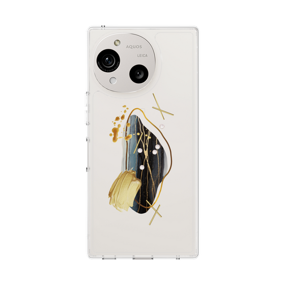 Slim Protection Case［ Nuance Painting Black ］