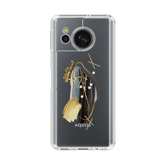 Slim Protection Case［ Nuance Painting Black ］