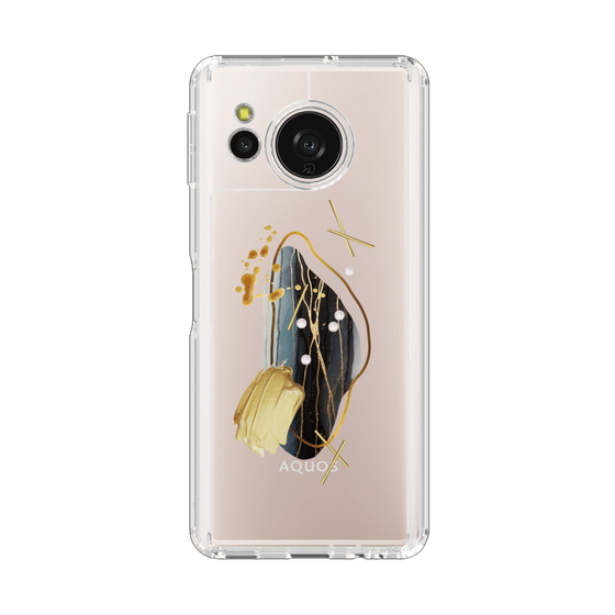 Slim Protection Case［ Nuance Painting Black ］