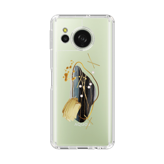 Slim Protection Case［ Nuance Painting Black ］