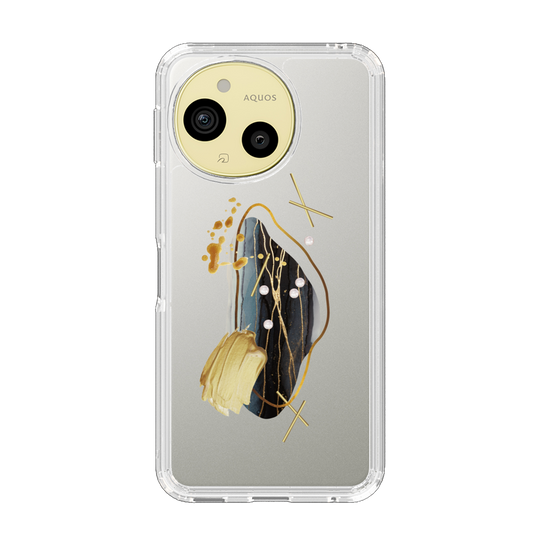 Slim Protection Case［ Nuance Painting Black ］