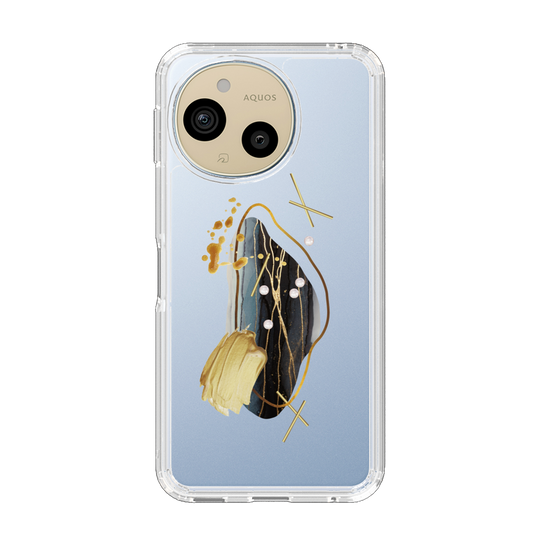 Slim Protection Case［ Nuance Painting Black ］