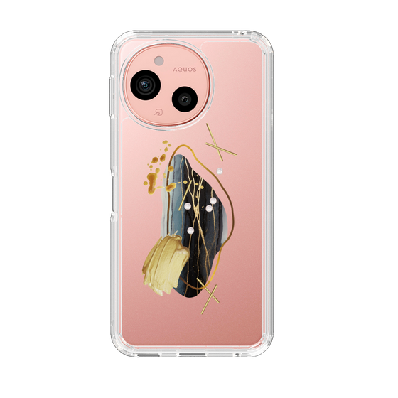 Slim Protection Case［ Nuance Painting Black ］