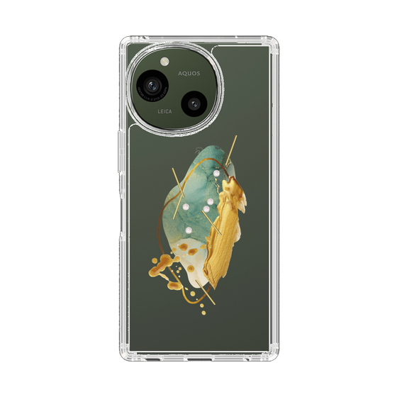 Slim Protection Case［ Nuance Painting Green ］