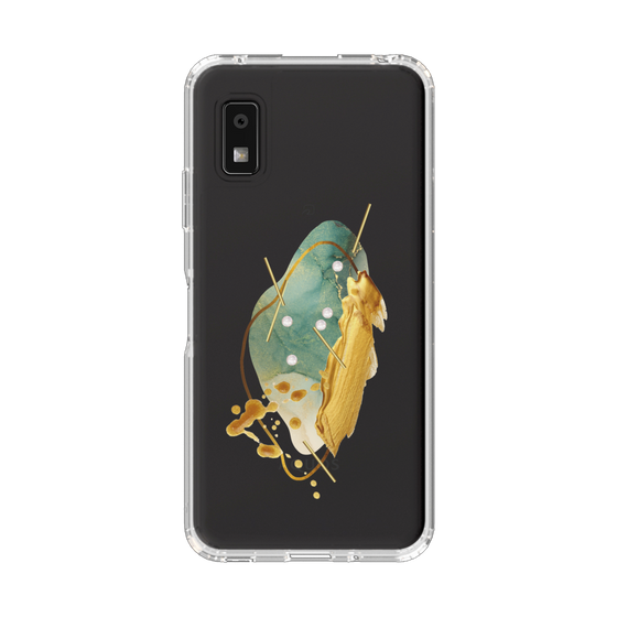 Slim Protection Case［ Nuance Painting Green ］