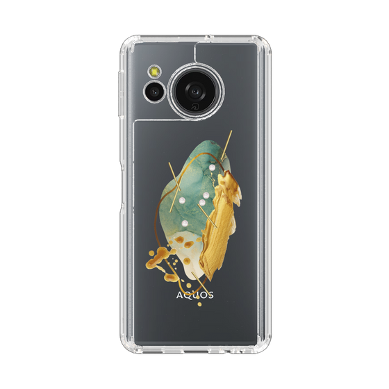 Slim Protection Case［ Nuance Painting Green ］