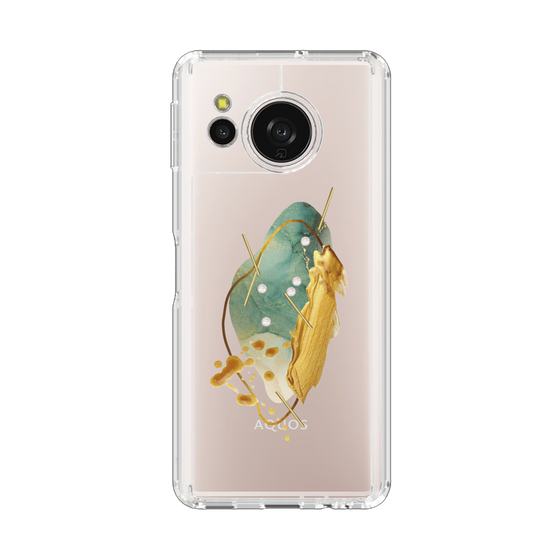 Slim Protection Case［ Nuance Painting Green ］