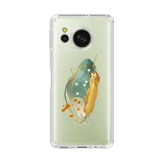 Slim Protection Case［ Nuance Painting Green ］