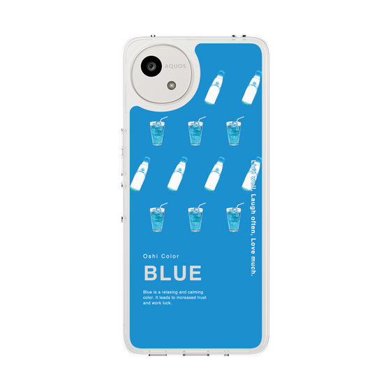 Slim Protection Case［ BLUE-Ramune soda ］