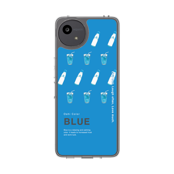 Slim Protection Case［ BLUE-Ramune soda ］