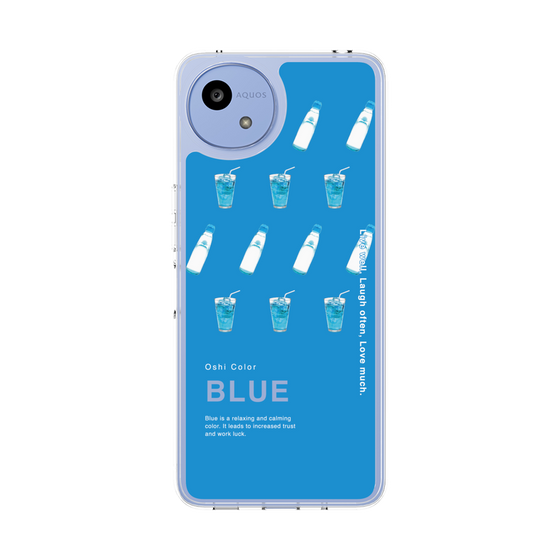 Slim Protection Case［ BLUE-Ramune soda ］