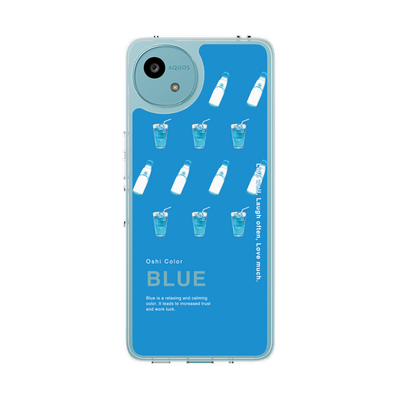 Slim Protection Case［ BLUE-Ramune soda ］