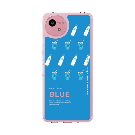 Slim Protection Case［ BLUE-Ramune soda ］
