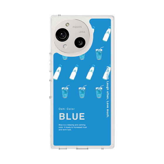 Slim Protection Case［ BLUE-Ramune soda ］