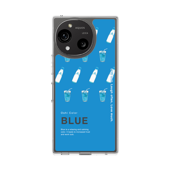 Slim Protection Case［ BLUE-Ramune soda ］