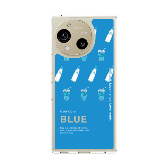 Slim Protection Case［ BLUE-Ramune soda ］