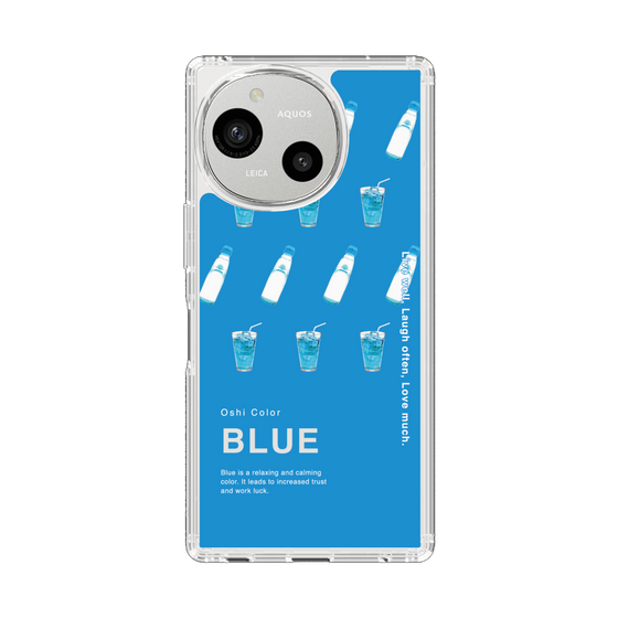 Slim Protection Case［ BLUE-Ramune soda ］