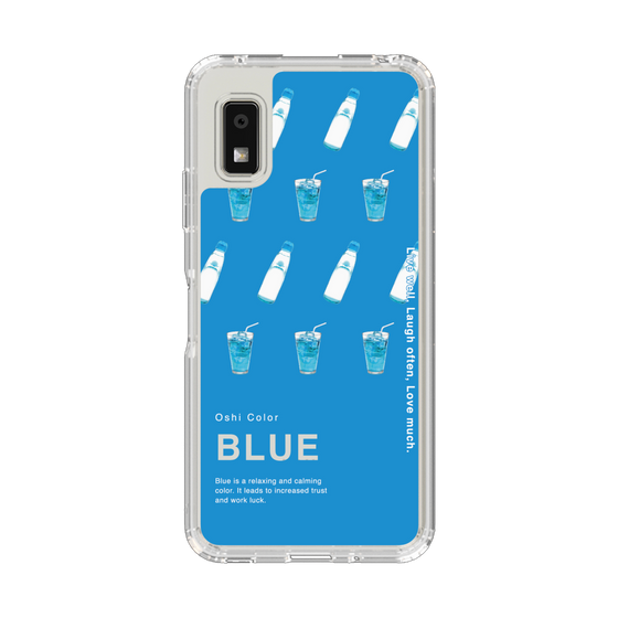 Slim Protection Case［ BLUE-Ramune soda ］