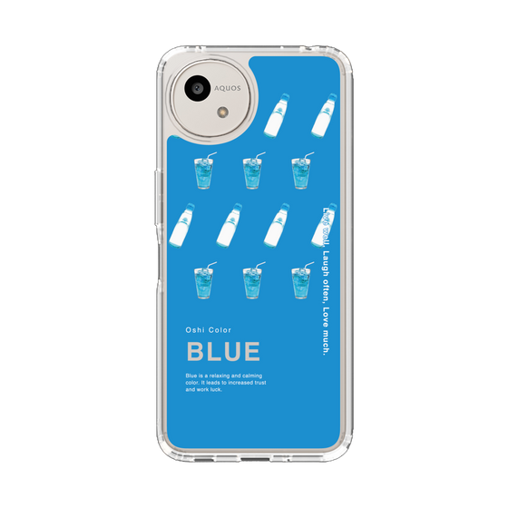 Slim Protection Case［ BLUE-Ramune soda ］