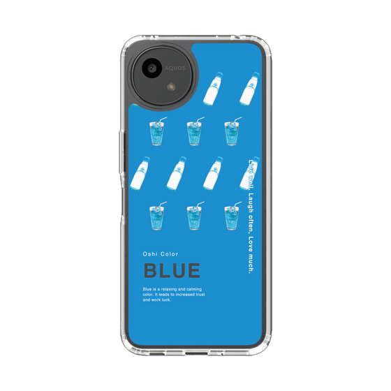 Slim Protection Case［ BLUE-Ramune soda ］