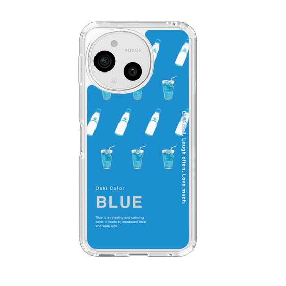 Slim Protection Case［ BLUE-Ramune soda ］