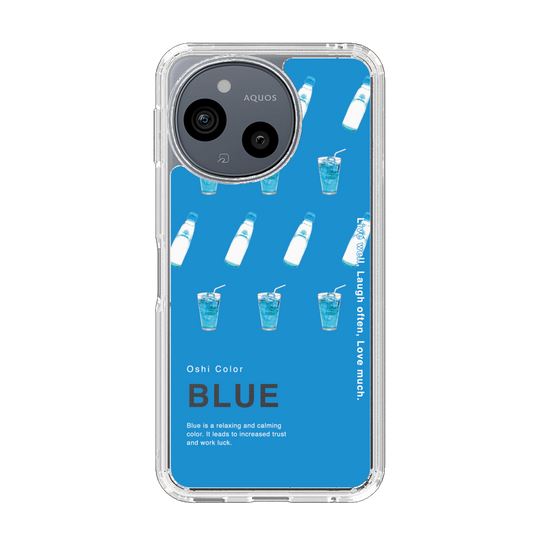 Slim Protection Case［ BLUE-Ramune soda ］