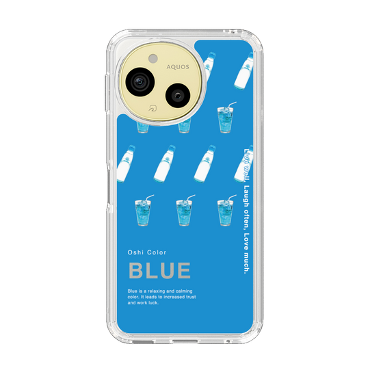 Slim Protection Case［ BLUE-Ramune soda ］