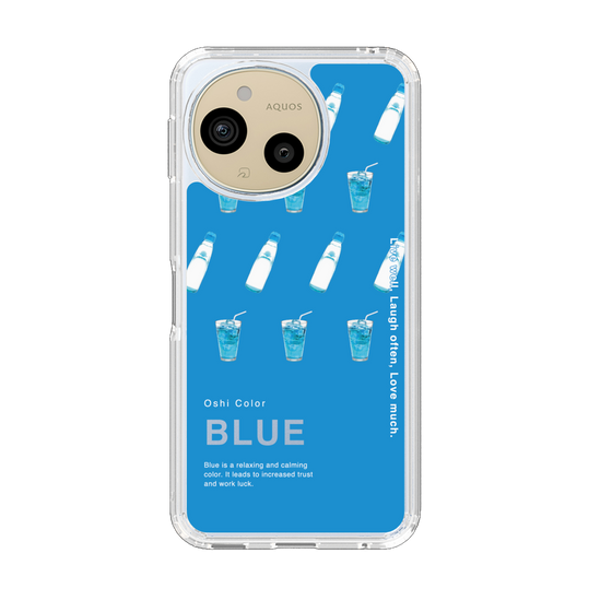Slim Protection Case［ BLUE-Ramune soda ］