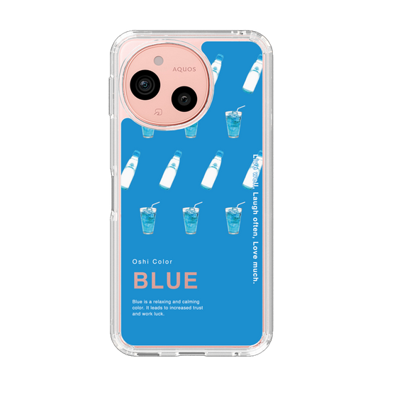 Slim Protection Case［ BLUE-Ramune soda ］