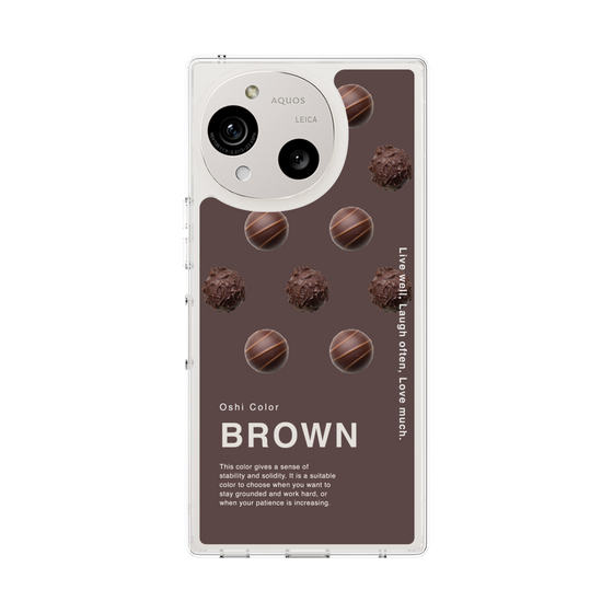 Slim Protection Case［ BROWN-Chocolate ］