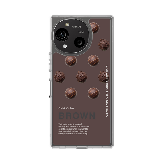 Slim Protection Case［ BROWN-Chocolate ］