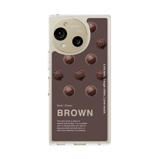 Slim Protection Case［ BROWN-Chocolate ］