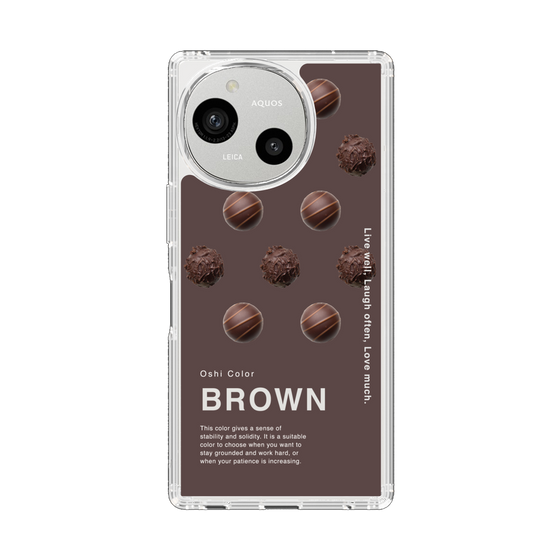 Slim Protection Case［ BROWN-Chocolate ］
