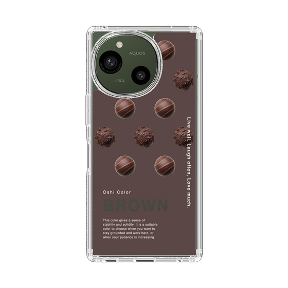 Slim Protection Case［ BROWN-Chocolate ］