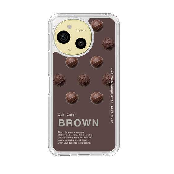 Slim Protection Case［ BROWN-Chocolate ］