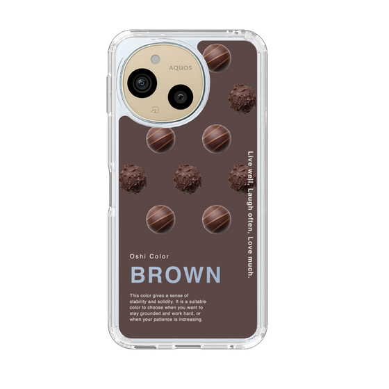 Slim Protection Case［ BROWN-Chocolate ］