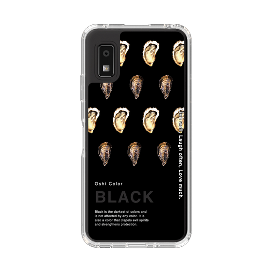 Slim Protection Case［ BLACK-Oyster ］