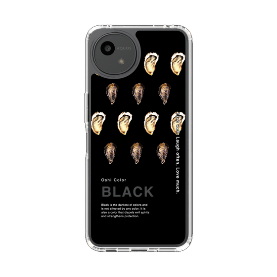 Slim Protection Case［ BLACK-Oyster ］
