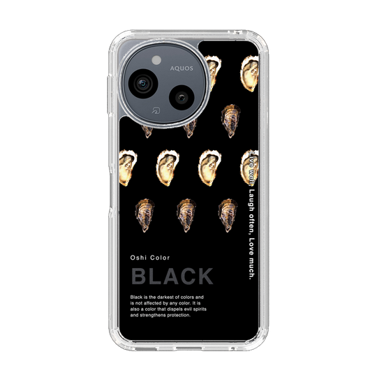 Slim Protection Case［ BLACK-Oyster ］