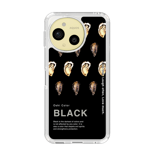 Slim Protection Case［ BLACK-Oyster ］